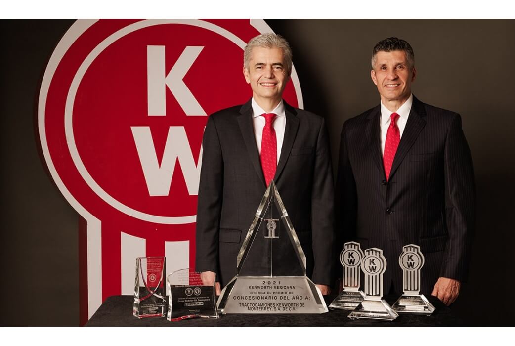 ¡Arriba el norte! Tractocamiones Kenworth de Monterrey, Concesionario del año