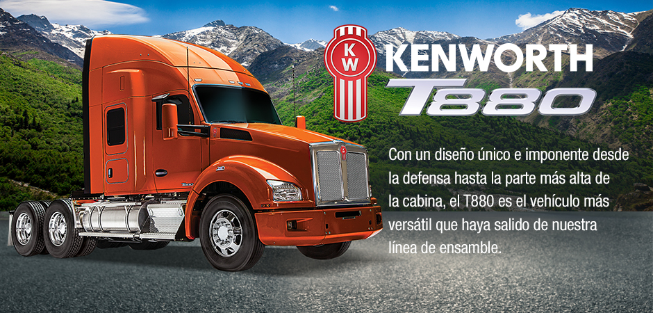 Diseño del Camión Kenworth Modelo T880 en Kenworth de Monterrey